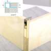 Nẹp inox chữ L